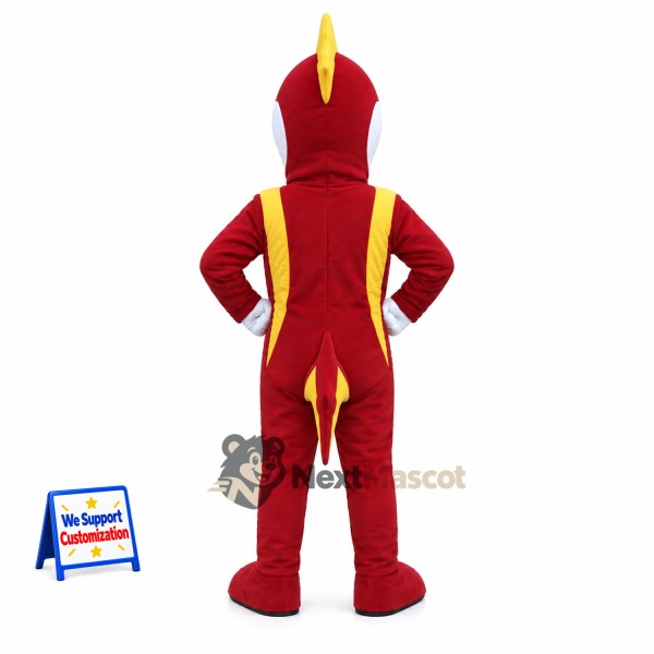 Woodpecker Mascot Costume - Red Jacket Woodpecker Mascot Costume - Red Jacket