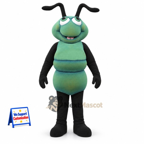 Ant Mascot Costume - Green for School Events