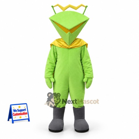 Praying Mantis Mascot Costume - Green for Parades