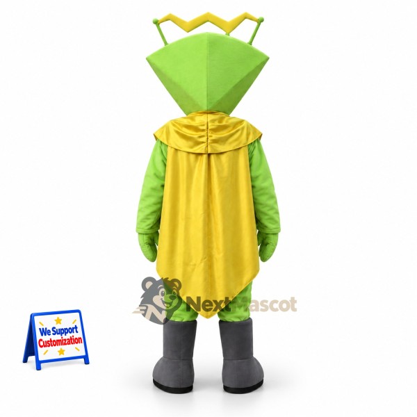 Praying Mantis Mascot Costume - Green for Parades Praying Mantis Mascot Costume - Green for Parades