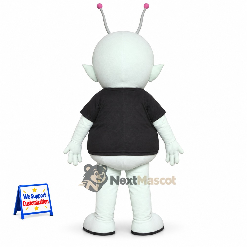 Ant Mascot Costume - Pale, Black Shirt Ant Mascot Costume - Pale, Black Shirt
