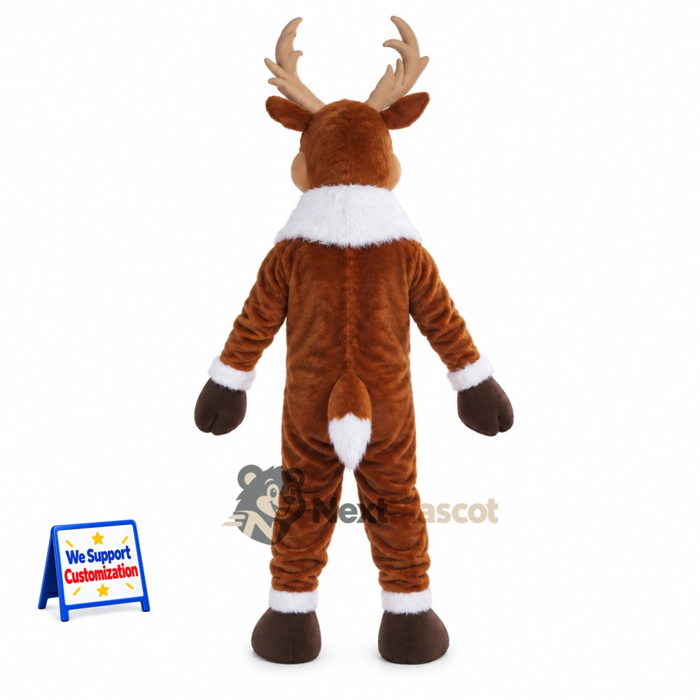 Deer Mascot Costume - Brown for School Carnivals Deer Mascot Costume - Brown for School Carnivals