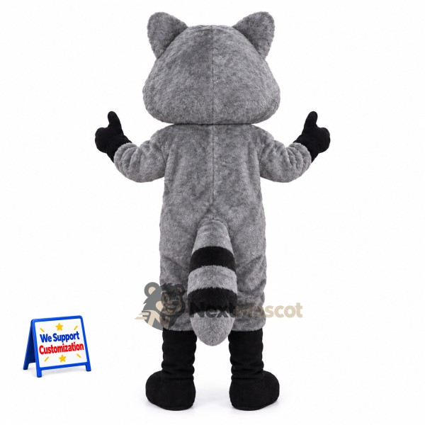 Raccoon Mascot Costume - Gray for Fairs