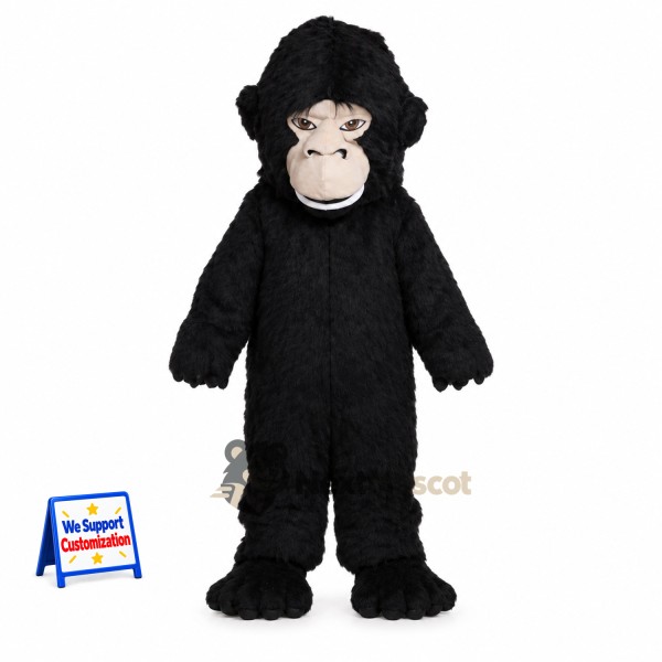 Gorilla Mascot Costume - Black for Fairs