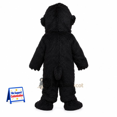 Gorilla Mascot Costume - Black for Fairs