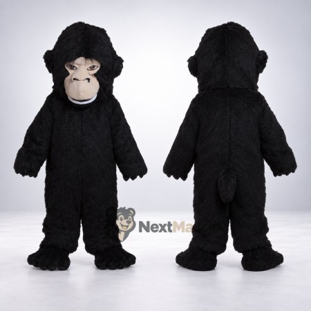 Gorilla Mascot Costume - Black for Fairs