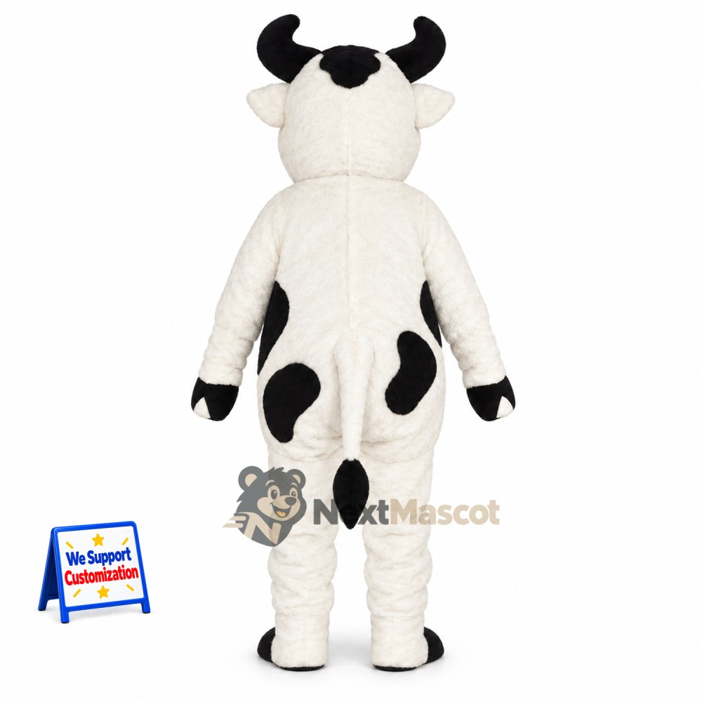 Bull Mascot Costume - White for Parades Bull Mascot Costume - White for Parades