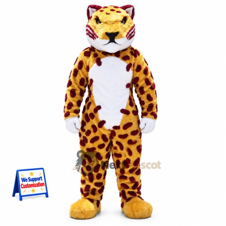 Leopard Mascot Costume - Spotted for School Carnivals Leopard Mascot Costume - Spotted for School Carnivals
