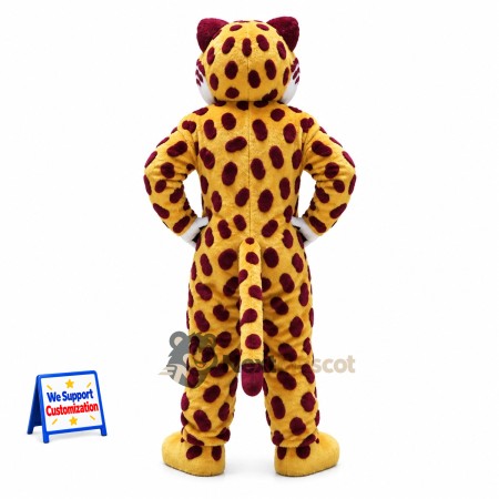 Leopard Mascot Costume - Spotted for School Carnivals Leopard Mascot Costume - Spotted for School Carnivals