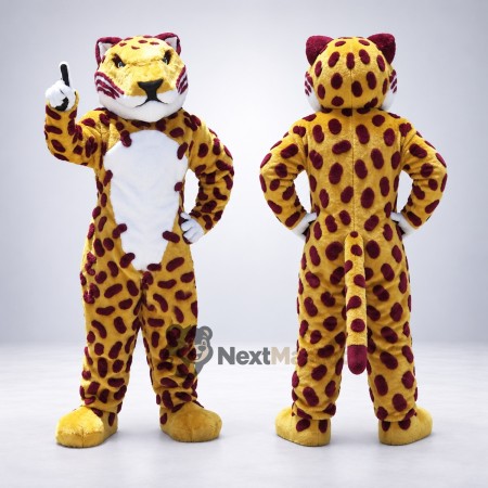Leopard Mascot Costume - Spotted for School Carnivals Leopard Mascot Costume - Spotted for School Carnivals