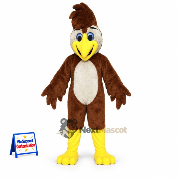 Bird Mascot Costume - Brown for Pep Rallies