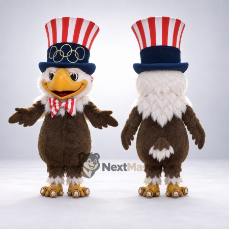 Eagle Mascot Costume - Patriotic for School Events Eagle Mascot Costume - Patriotic for School Events