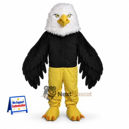 Bald Eagle Mascot Costume - Yellow Pants Bald Eagle Mascot Costume - Yellow Pants