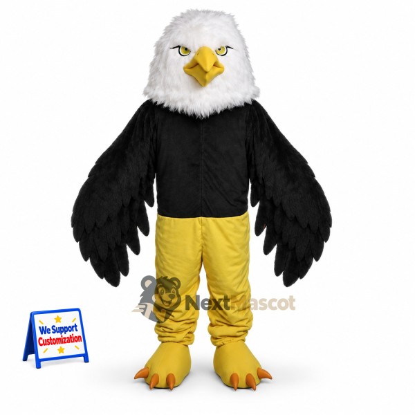 Bald Eagle Mascot Costume - Yellow Pants