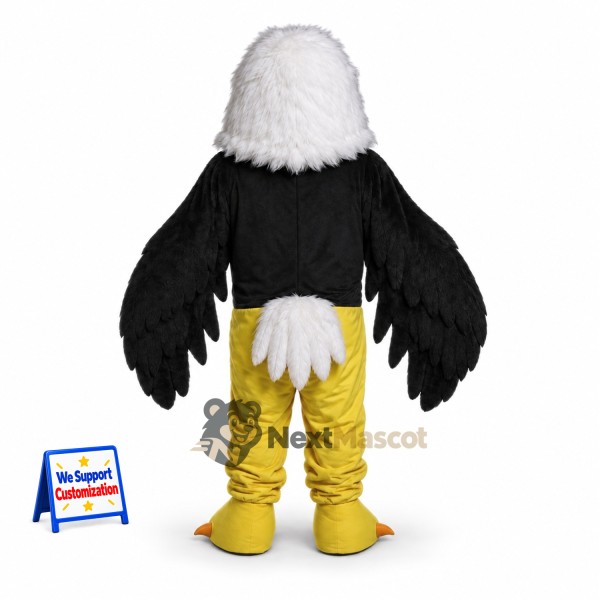 Bald Eagle Mascot Costume - Yellow Pants Bald Eagle Mascot Costume - Yellow Pants