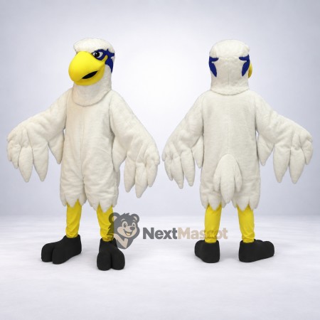 Eagle Mascot Costume - White for School Events Eagle Mascot Costume - White for School Events