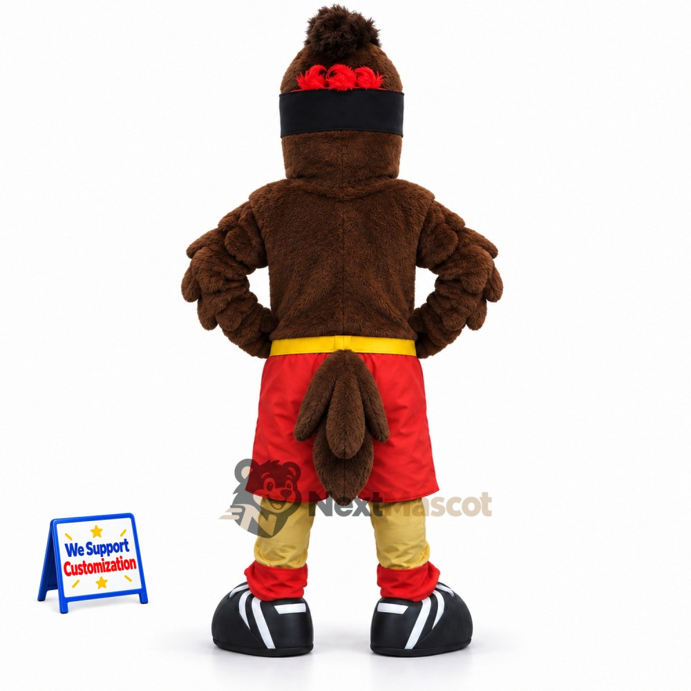 Bird Mascot Costume - Brown for Festivals