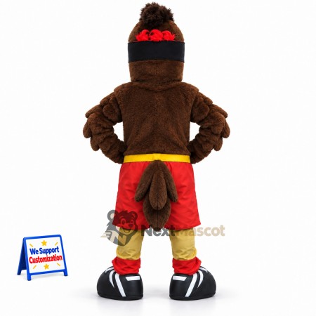 Bird Mascot Costume - Brown for Festivals