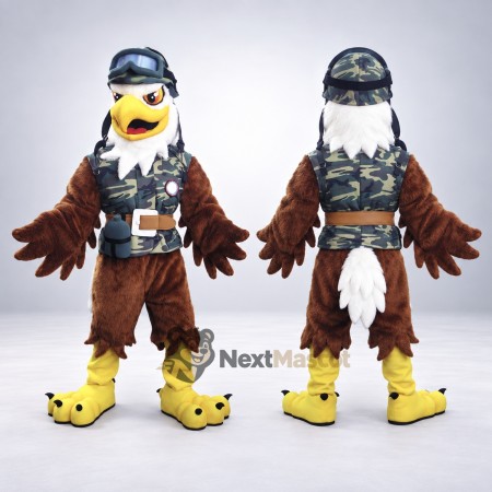 Eagle Mascot Costume - Pilot Style for Parades Eagle Mascot Costume - Pilot Style for Parades