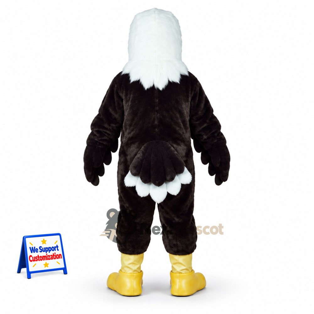 Bald Eagle Mascot Costume for Family Open Days Bald Eagle Mascot Costume for Family Open Days