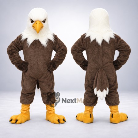 Bald Eagle Mascot Costume for Community Open Days Bald Eagle Mascot Costume for Community Open Days
