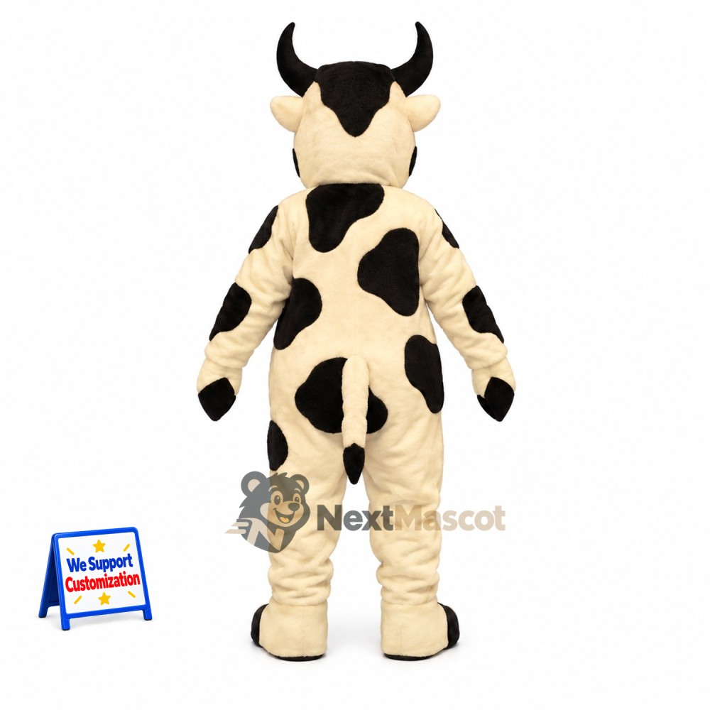 Cow Mascot Costume - Spotted for Team Celebrations Cow Mascot Costume - Spotted for Team Celebrations