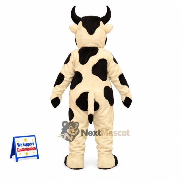 Cow Mascot Costume - Spotted for Team Celebrations Cow Mascot Costume - Spotted for Team Celebrations