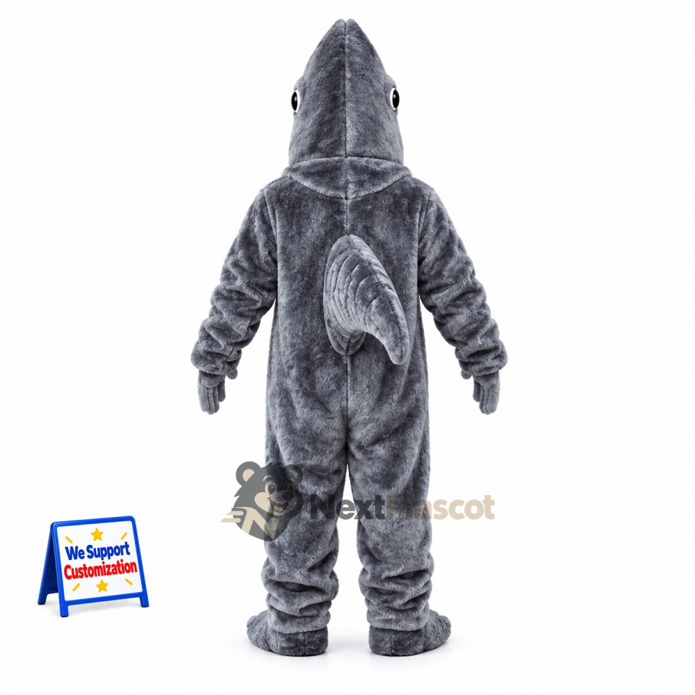 Shark Mascot Costume - Gray for Carnivals Shark Mascot Costume - Gray for Carnivals
