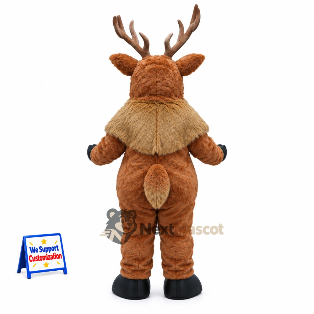 Deer Mascot Costume - Brown for Charity Walks Deer Mascot Costume - Brown for Charity Walks