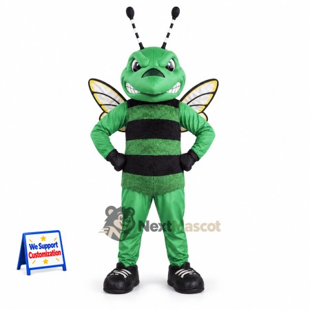 Wasp Mascot Costume - Green Wasp Mascot Costume - Green
