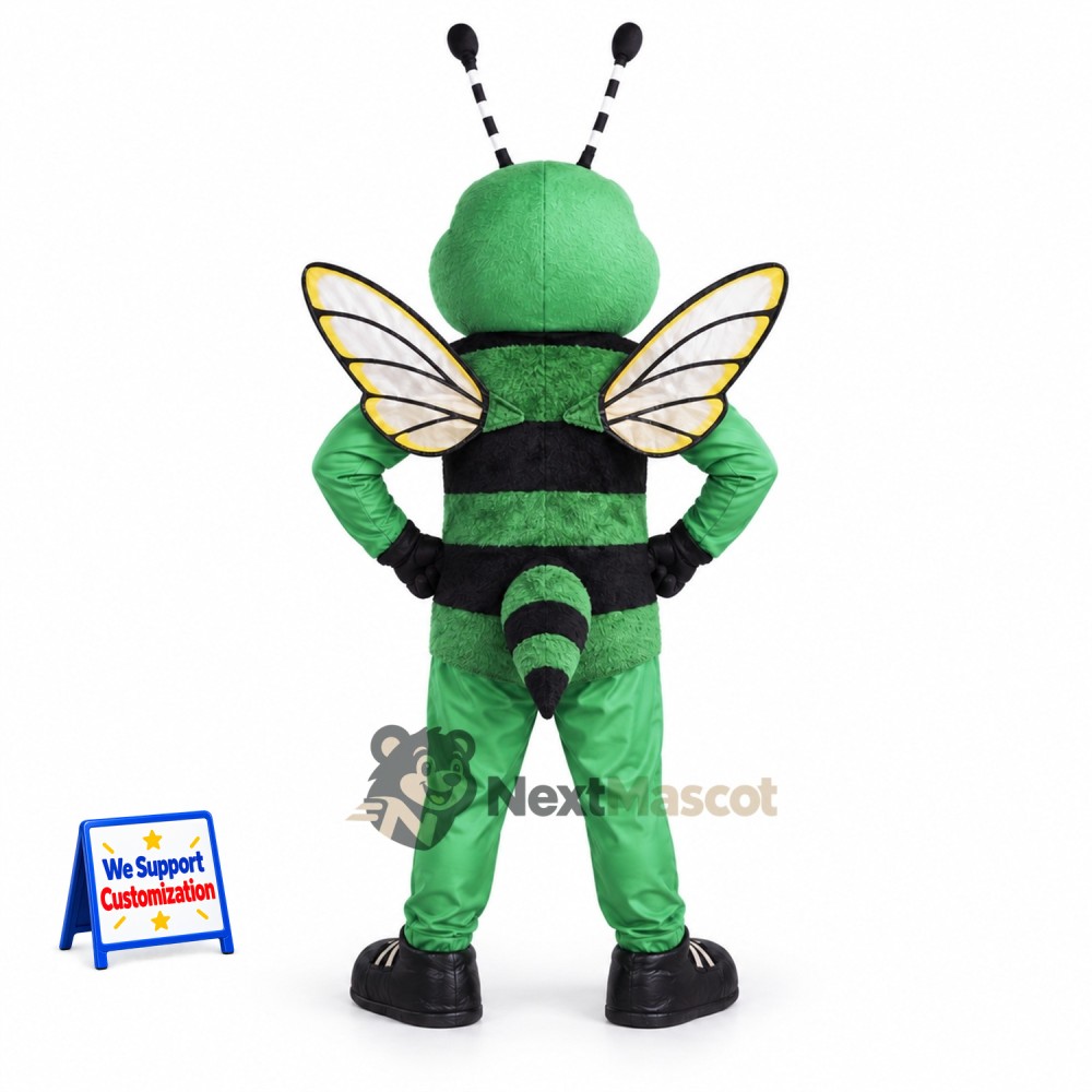 Wasp Mascot Costume - Green Wasp Mascot Costume - Green