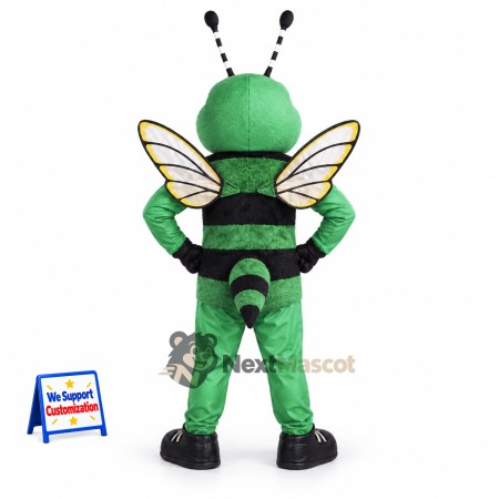 Wasp Mascot Costume - Green Wasp Mascot Costume - Green