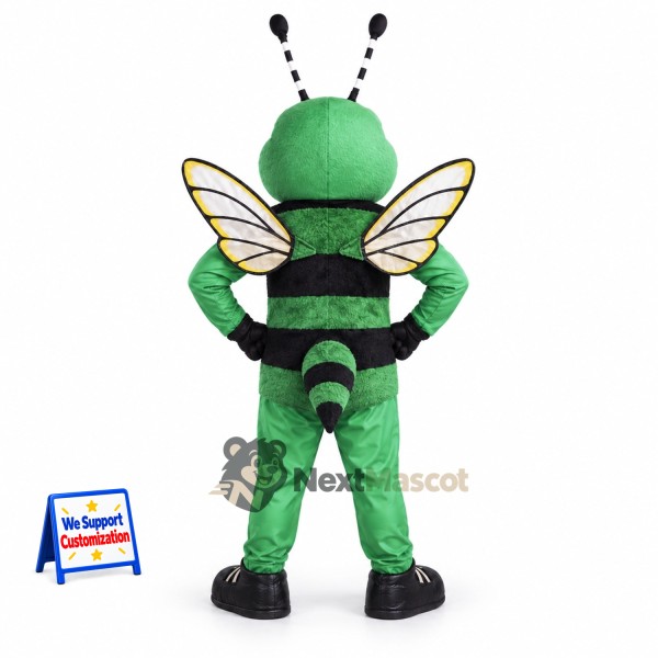 Wasp Mascot Costume - Green Wasp Mascot Costume - Green
