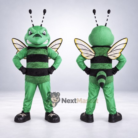 Wasp Mascot Costume - Green Wasp Mascot Costume - Green