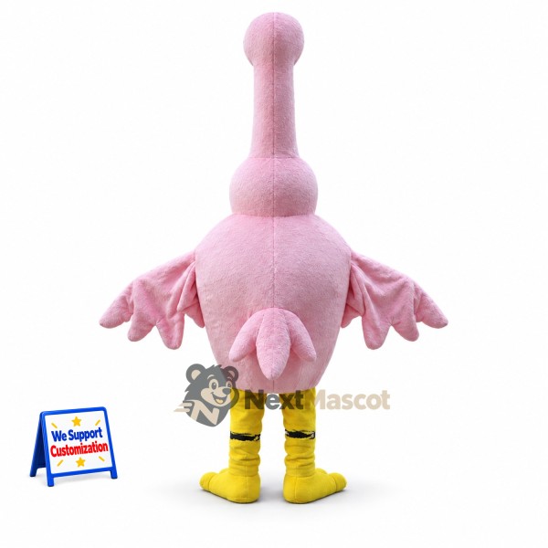Flamingo Mascot Costume - Pink for Birthday Parties Flamingo Mascot Costume - Pink for Birthday Parties