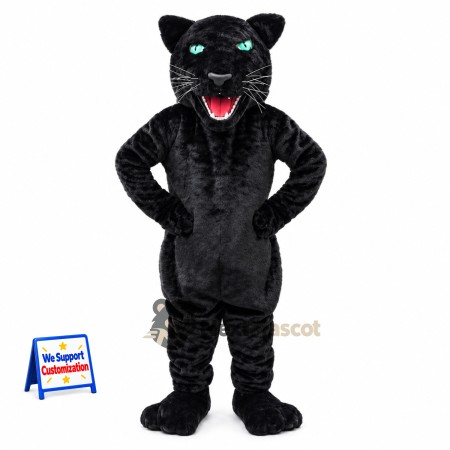 Panther Mascot Costume - Black for Photo Events Panther Mascot Costume - Black for Photo Events