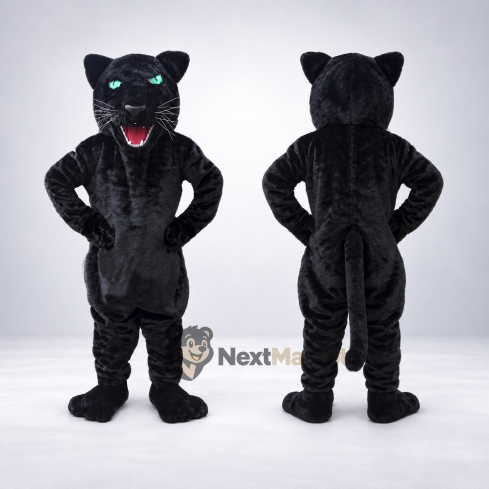 Panther Mascot Costume - Black for Photo Events Panther Mascot Costume - Black for Photo Events