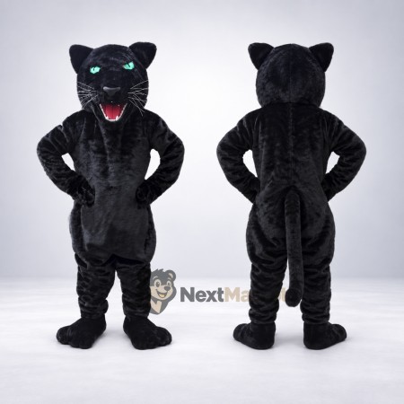 Panther Mascot Costume - Black for Photo Events Panther Mascot Costume - Black for Photo Events
