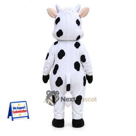 Cow Mascot Costume - Spotted for Stadium Events Cow Mascot Costume - Spotted for Stadium Events