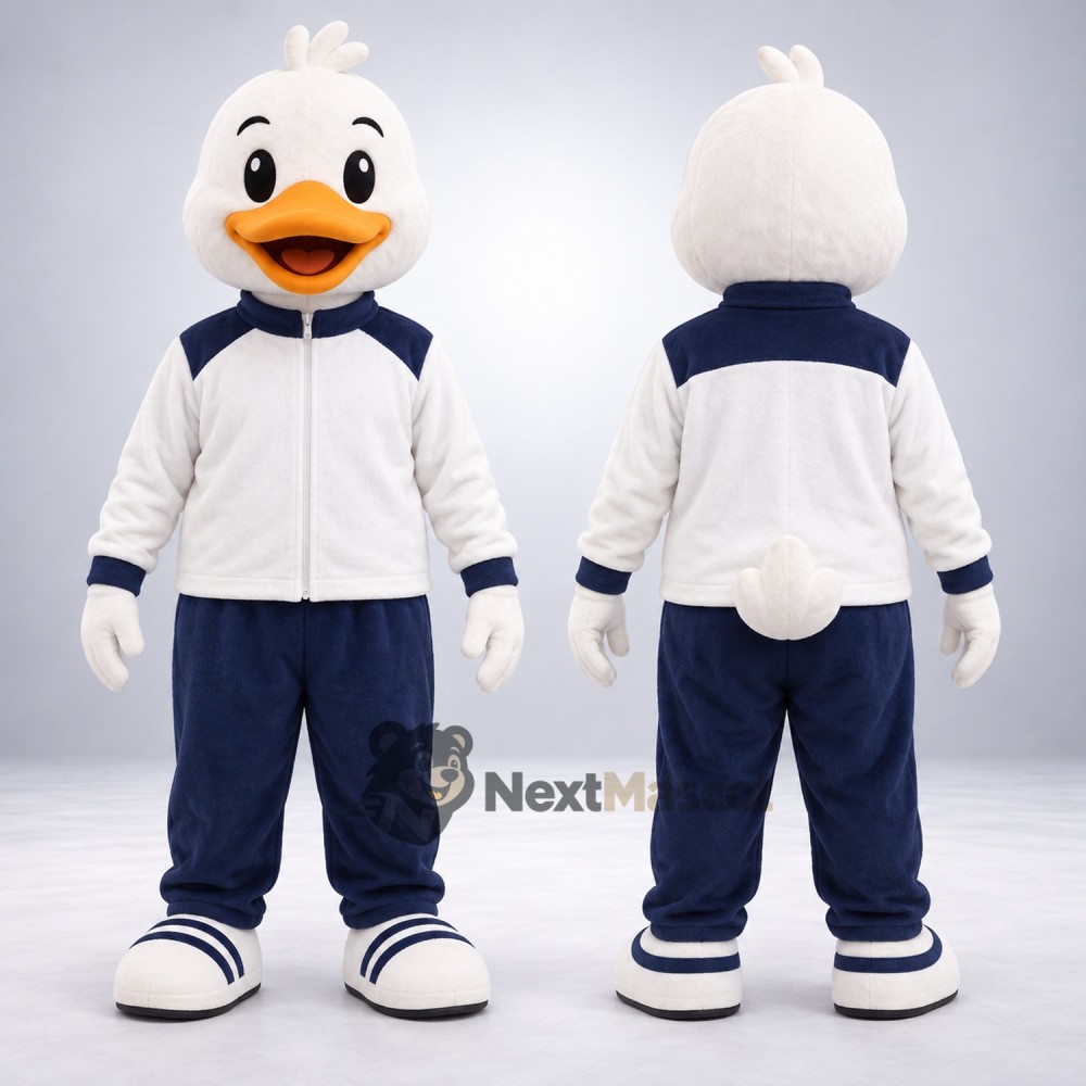 Duck Mascot Costume - Tracksuit