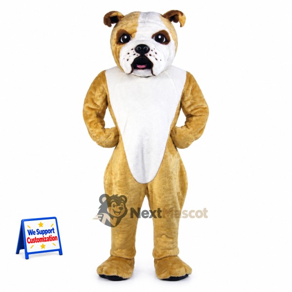 Bulldog Mascot Costume