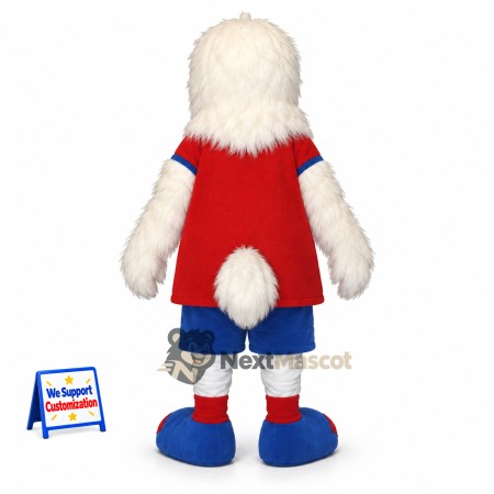 Bald Eagle Mascot Costume - Red Vest for Parades Bald Eagle Mascot Costume - Red Vest for Parades