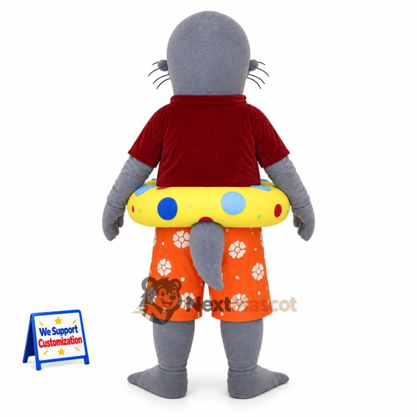 Seal Mascot Costume - Swim Ring