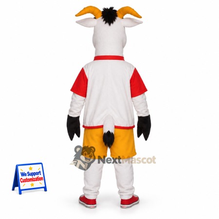 Goat Mascot Costume - Sports Uniform Goat Mascot Costume - Sports Uniform