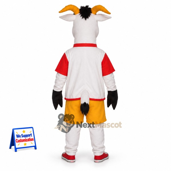Goat Mascot Costume - Sports Uniform Goat Mascot Costume - Sports Uniform
