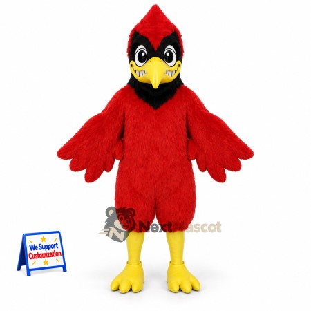 Cardinal Mascot Costume - Red for Fan Events Cardinal Mascot Costume - Red for Fan Events