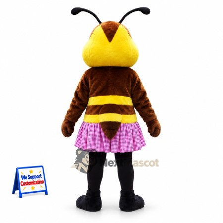 Bee Mascot Costume - Pink Skirt Bee Mascot Costume - Pink Skirt