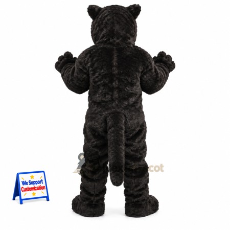 Panther Mascot Costume - Black for Stage Shows Panther Mascot Costume - Black for Stage Shows