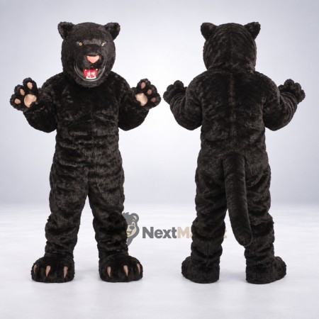 Panther Mascot Costume - Black for Stage Shows Panther Mascot Costume - Black for Stage Shows