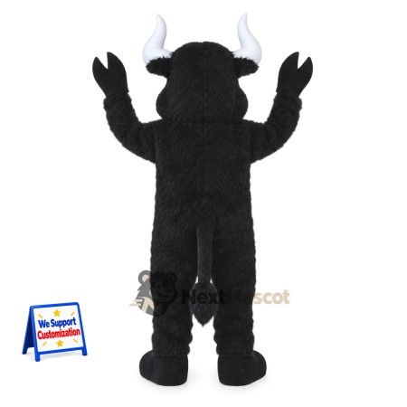 Bull Mascot Costume - Black for Sports Days Bull Mascot Costume - Black for Sports Days